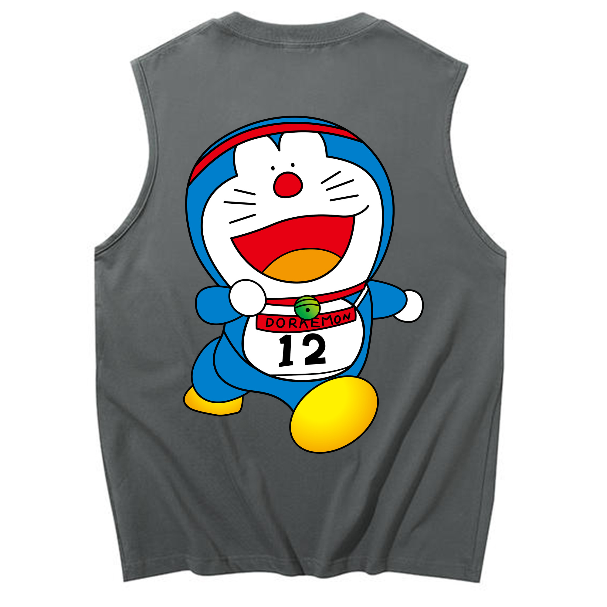 （画像用） ドラえもん Doraemon コットン100％タンクトップ（背面プリント）